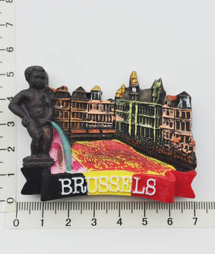 België Koelkastmagneet - Souvenir & Reistafel voor Huisdecoratie