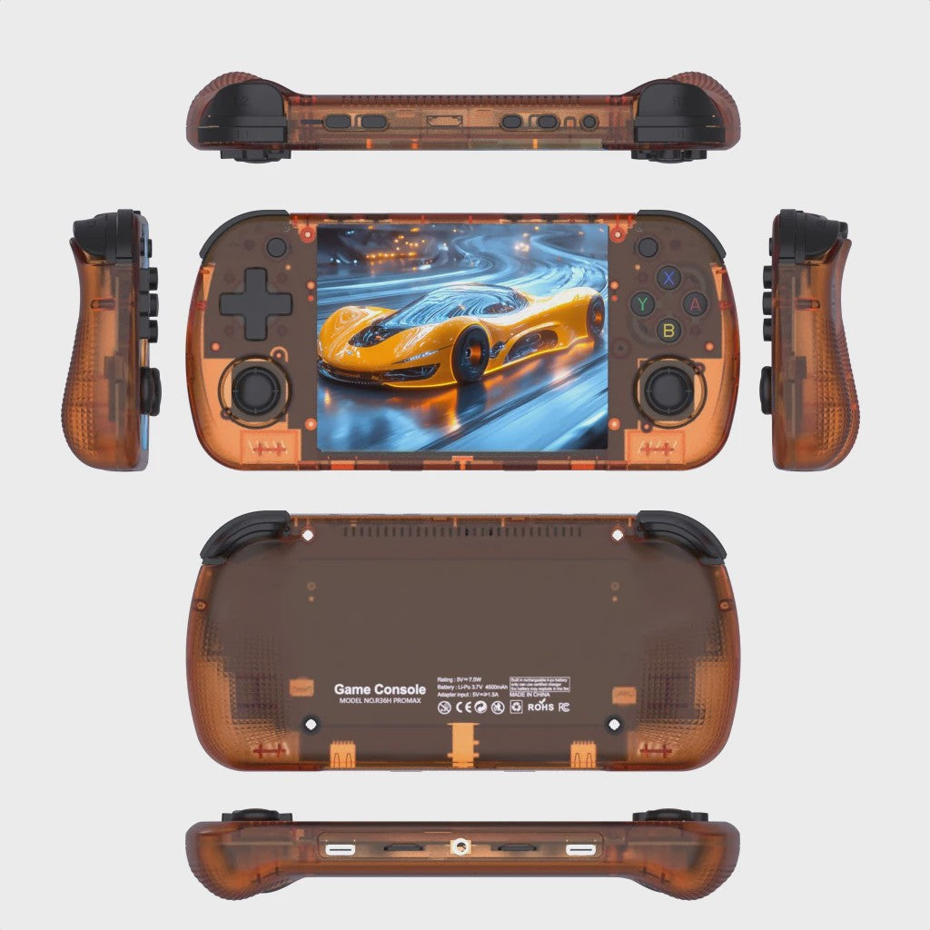 BOYHOM R36H PRO Retro Handheld Game Console - 4.2" IPS Scherm, Linux Systeem