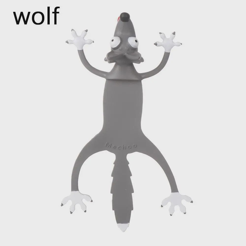 Grappige 3D Boekenlegger Dieren - Leuke Leestekens voor Boekenwurmen
