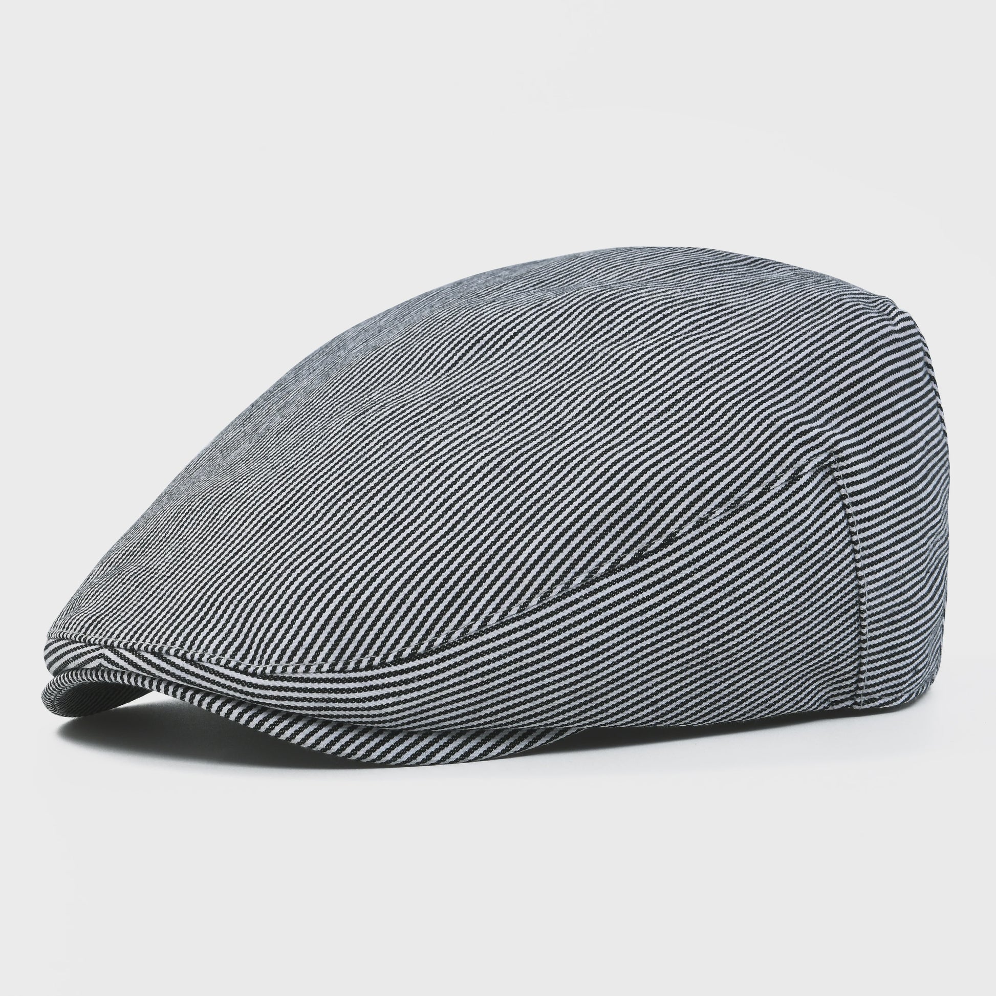 Heren Katoenen Zomer Pet - Ivy Gatsby Stijl Flat Cap
