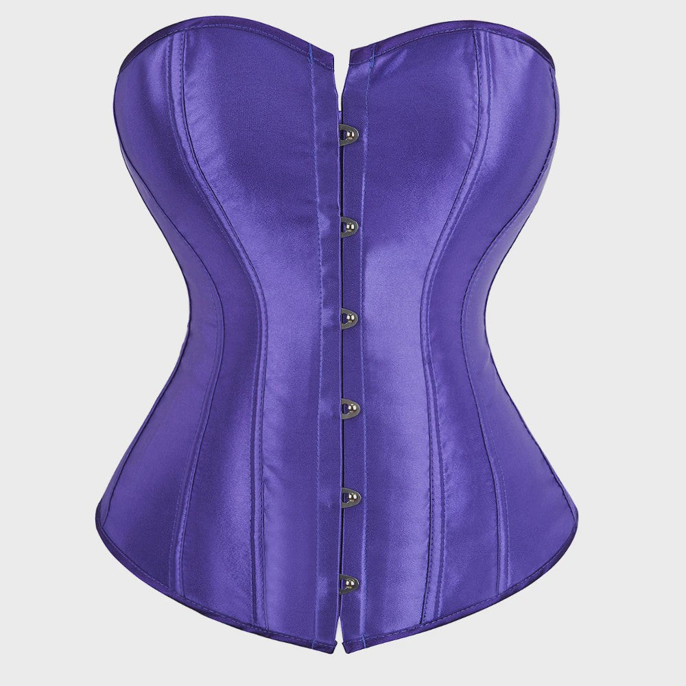 Victoriaans Corset Bustier met Vetersluiting - Plus Size & Vintage Stijl