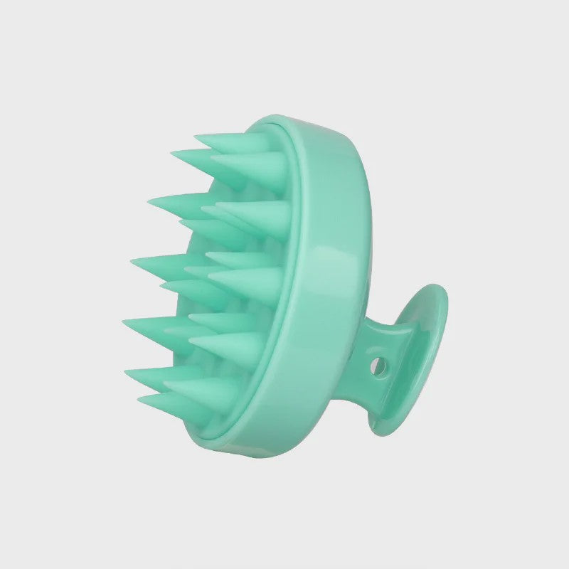 Zachte Siliconen Hoofdhuid Massager Borstel - Voor Grondige Reiniging en Ontspanning