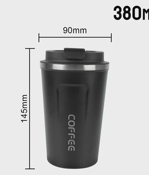 RVS Thermo Koffiebeker - Lekvrij Reizen - 380/510ML