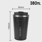 RVS Thermo Koffiebeker - Lekvrij Reizen - 380/510ML