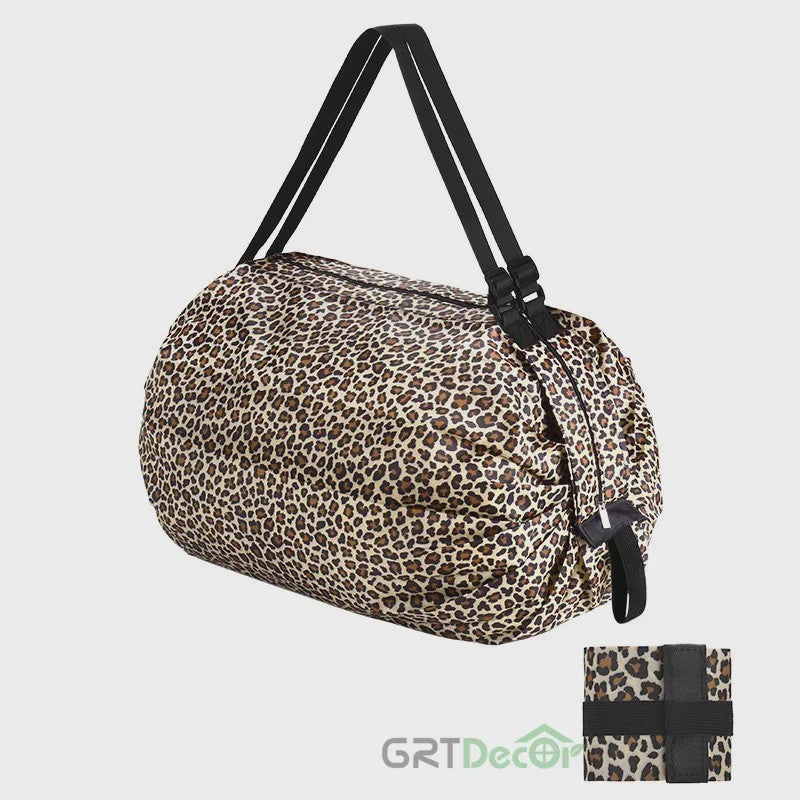 Grote Opvouwbare Shopper Tas - Ideaal voor Reizen en Boodschappen