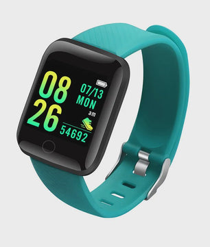 Smartwatch voor Heren & Dames: Fitness Tracker, Bericht Notificaties & Meer - Elektronisch Polshorloge