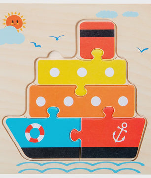 Houten 3D Puzzels voor Kinderen - Leerzaam Dieren Tangram Puzzel Speelgoed