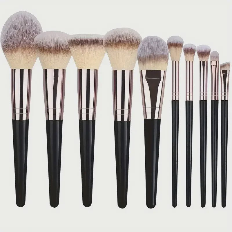 Professionele Make-up Kwasten Set - Zacht & Fluffy voor Foundation, Blush & meer