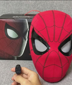 Miles Morales Spider-Man Masker met Bewegende Ogen - 1:1 Schaal Cosplay & Cadeau