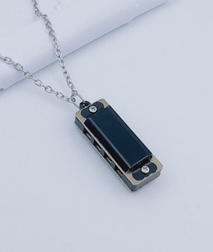 Mini Harmonica Ketting - 8 Tonen Muzikaal Sieraad