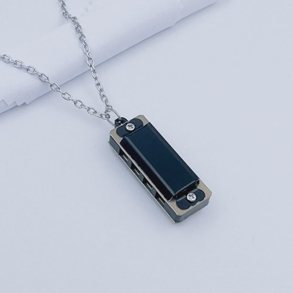 Mini Harmonica Ketting - 8 Tonen Muzikaal Sieraad