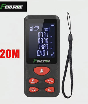 HAUPTSON Laser Afstandsmeter 70/100M - Precisie Meetinstrument voor Afstand, Oppervlakte & Volume