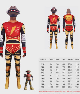 Samurai Sentai Shinkenger Rangers Cosplay Jumpsuit - Compleet Ranger Kostuum