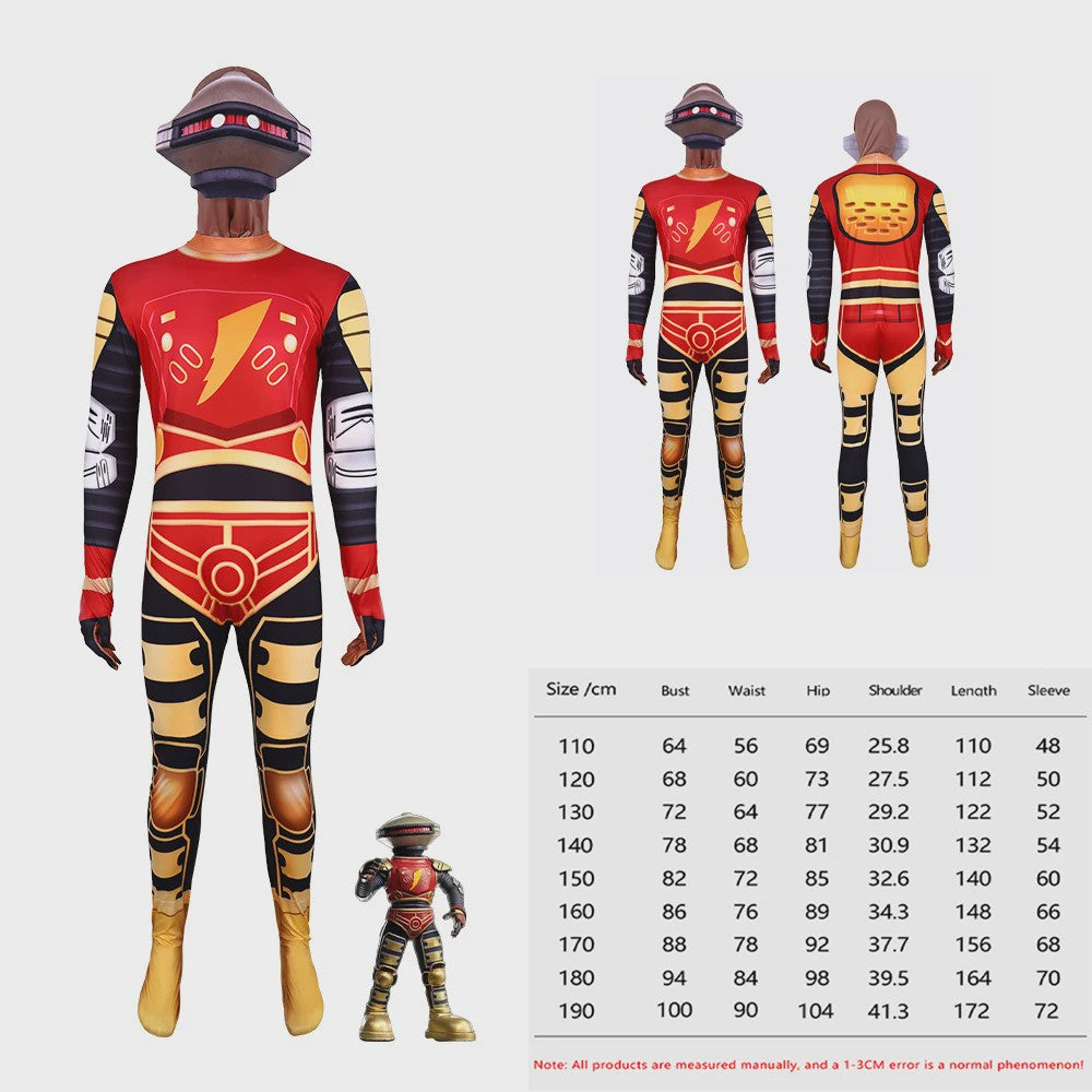 Samurai Sentai Shinkenger Rangers Cosplay Jumpsuit - Compleet Ranger Kostuum