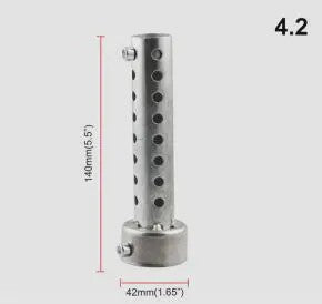 Universele Motor Uitlaatdemper - Diverse Diameters (35-60mm) voor Buell Modellen