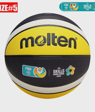 Molten BG3100 Basketbal: Officiële Maat 7, 6, 5 | PU Leer | Indoor & Outdoor Gebruik