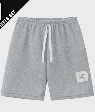 Comfortabele Kinder Shorts met Trekkoord en Elastische Taille - Jongens & Meisjes Casual Broekjes