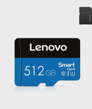 Lenovo Micro SDXC Kaart 1TB - Hoge Snelheid Klasse 10 UHS-I U1 A1 voor 4K Video, Telefoons, Camera's & Drones