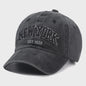 New York Baseball Cap - Washed Katoen Snapback voor Heren & Dames