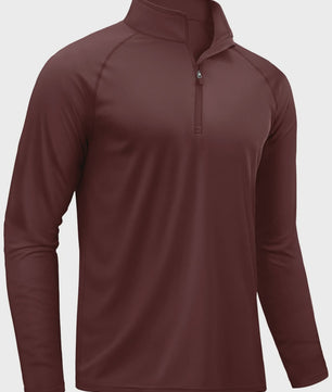 TACVASEN Heren UV Bescherming T-shirt Lange Mouw - UPF50+ Sneldrogend