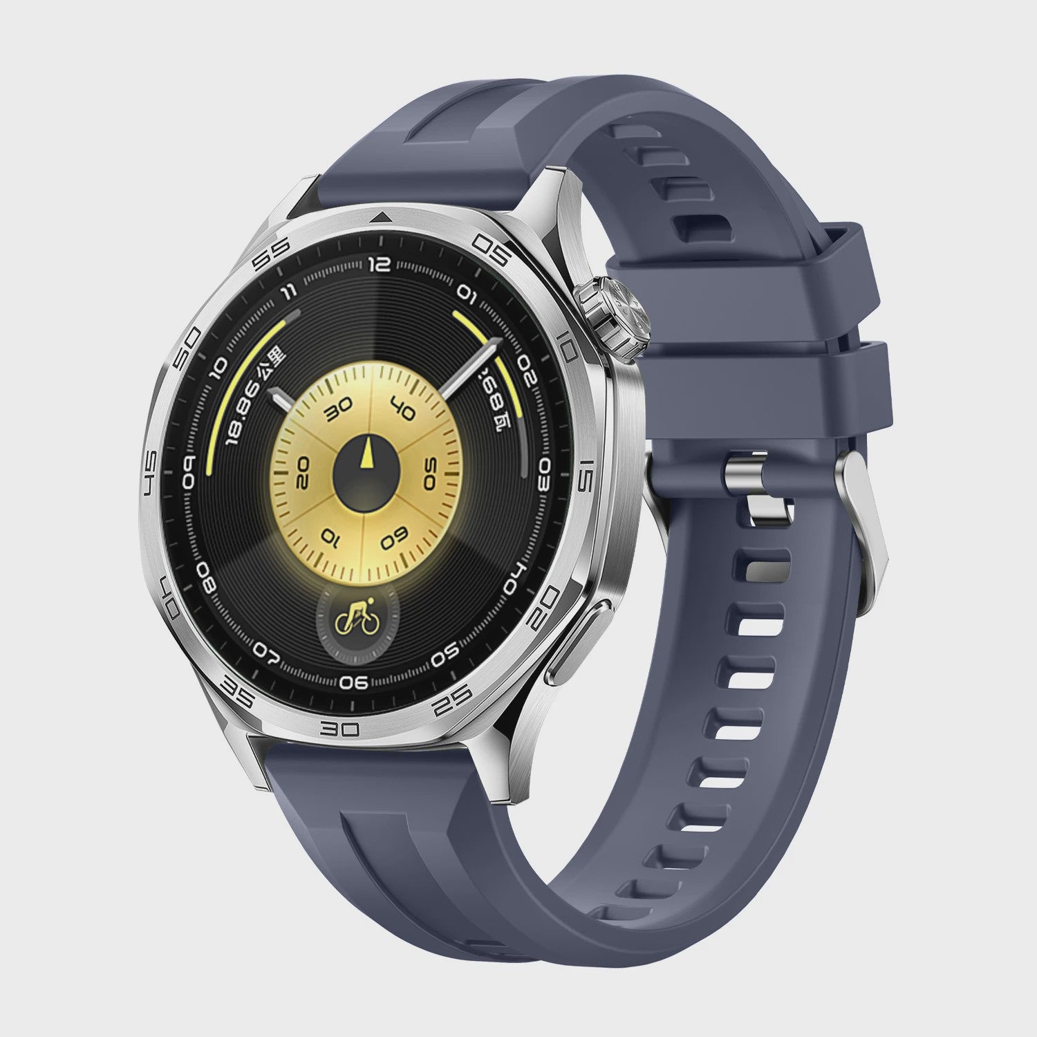 22mm Composiet Siliconen Bandje voor Huawei Watch GT 6/5/4 46mm & Watch 4/5 Pro