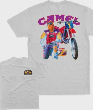 Retro Camel Cigarettes T-Shirt - Vintage Oversized Unisex Kleding