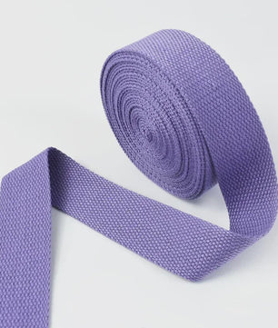 4 Meter Katoenen Band - 1.3mm Dikke Webbing voor Tassen, Riemen & DIY Projecten (20-50mm Breed)
