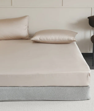 Luxe Hoeslaken van 100% Moerbei Zijde met Elastische Band - Diverse Maten