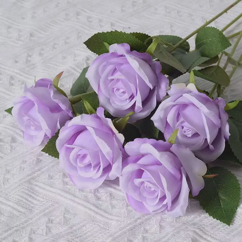 Kunst Rozen Takken - Realistische Kunstbloemen voor Bruiloft & Decoratie (1, 5, 10, 20 stuks)