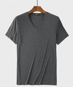 2-Pack Bamboe Fiber T-shirts Heren - Ronde Hals, Korte Mouw, Ademend & Zweetabsorberend
