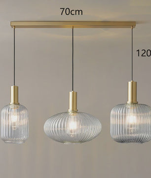 Moderne Glazen Hanglamp voor Eetkamer - Stijlvolle Plafondlamp