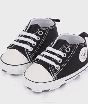 Babyschoenen Canvas Sneakers - Eerste Stapjes Schoentjes met Zachte Zool