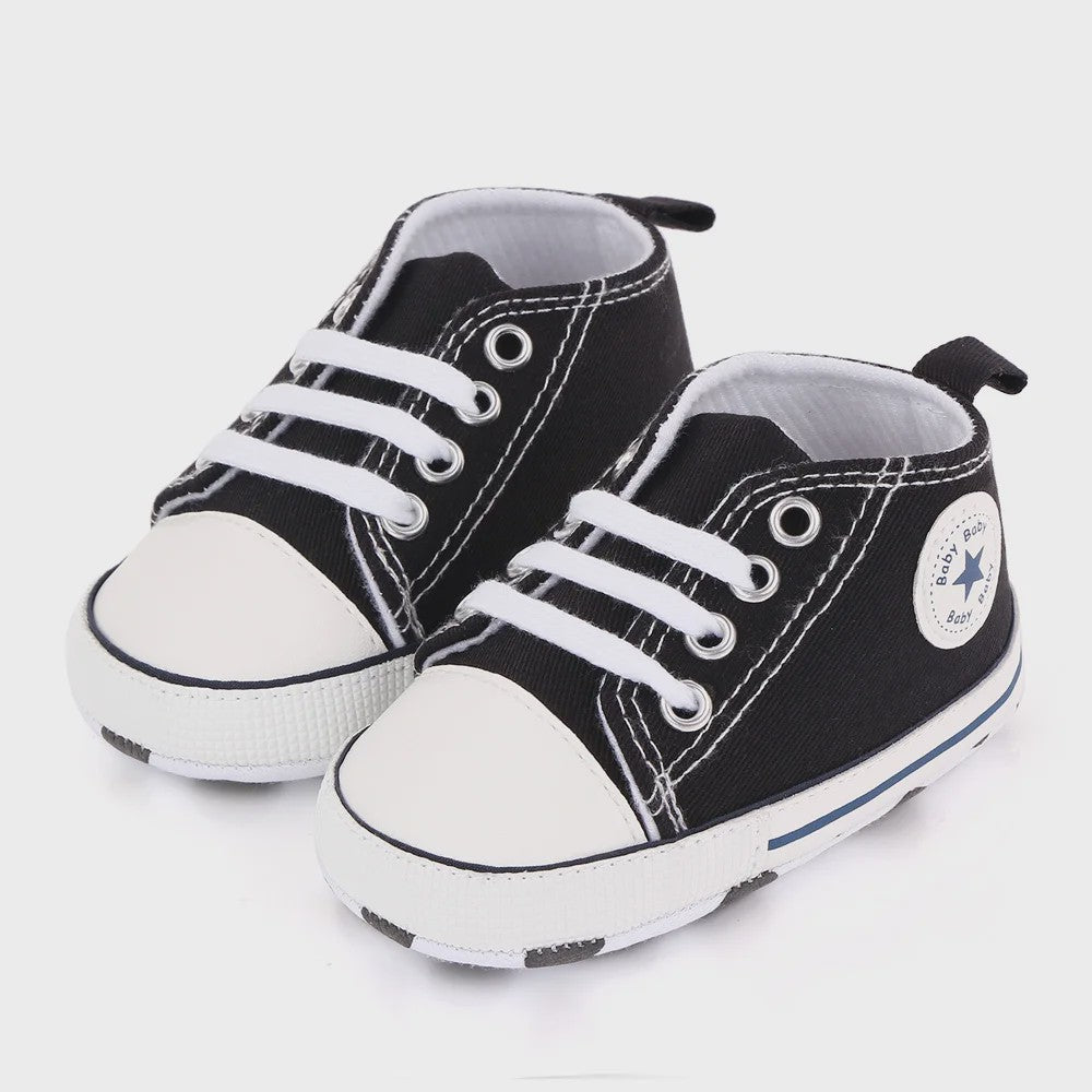Babyschoenen Canvas Sneakers - Eerste Stapjes Schoentjes met Zachte Zool