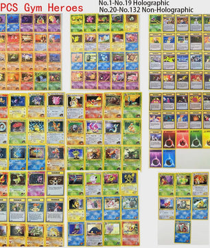 Verzamelkaarten: Base, Jungle, Fossil, Neo, Gym - Complete Collectie