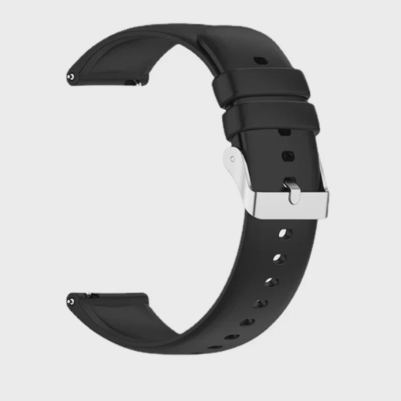 Universele Siliconen Horlogeband 20mm & 22mm - Snelwissel & Comfortabel