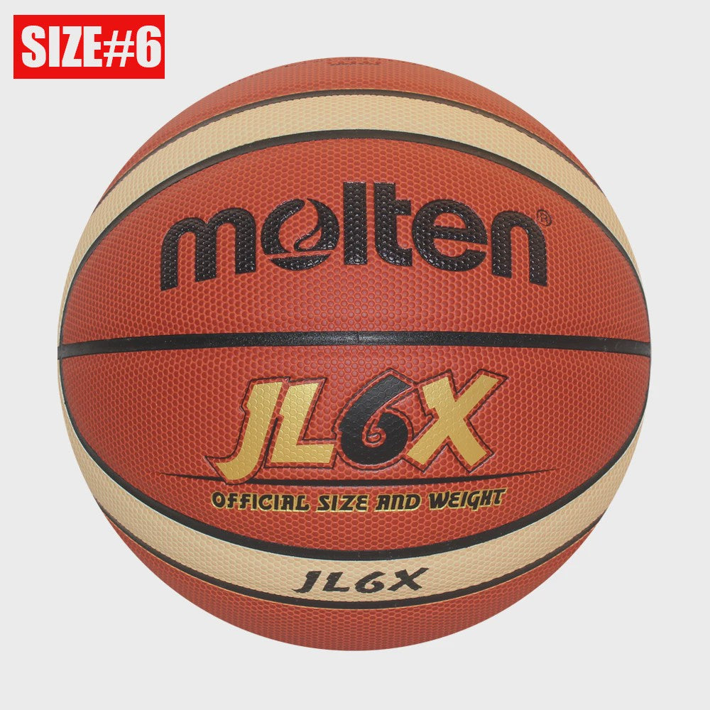 Molten BG3100 Basketbal: Officiële Maat 7, 6, 5 | PU Leer | Indoor & Outdoor Gebruik
