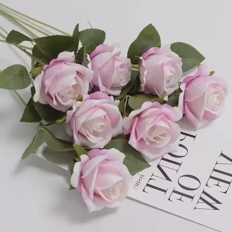 Kunst Rozen Takken - Realistische Kunstbloemen voor Bruiloft & Decoratie (1, 5, 10, 20 stuks)
