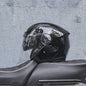 Motorhelm Heren Dames Universeel Vier Seizoenen Dubbel Vizier