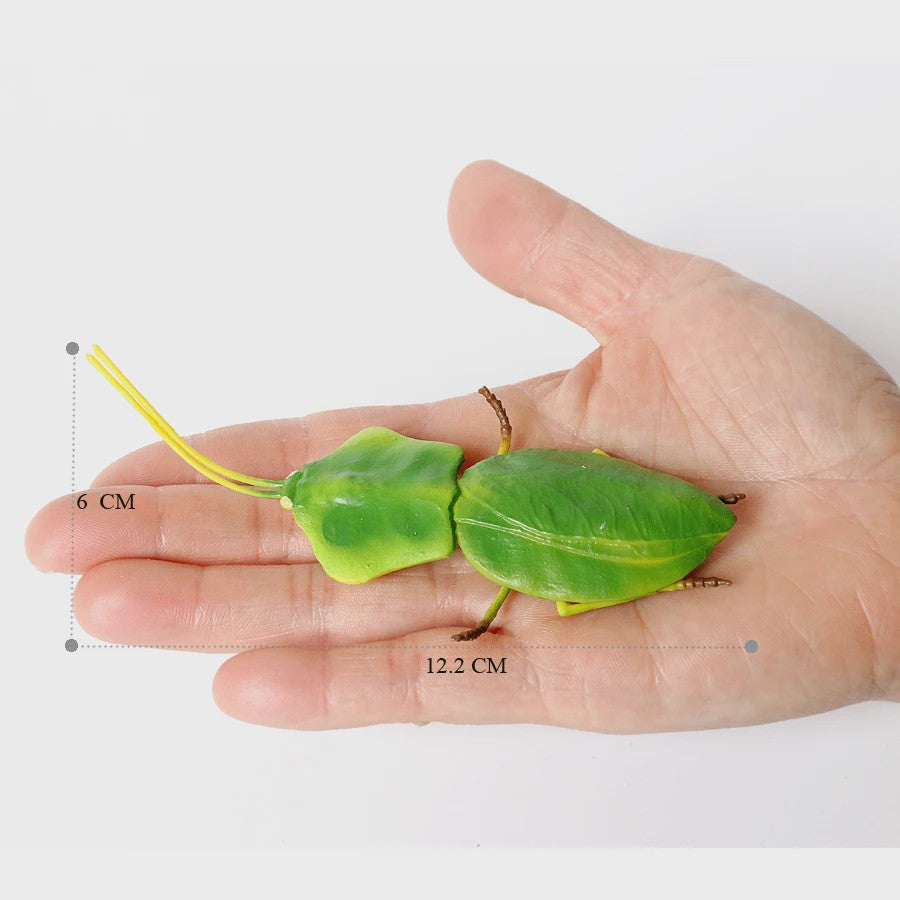 Realistische Insecten Model Figuren: Bidsprinkhaan, Bladwesp & Meer - Educatief Speelgoed & Decoratie