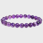 Natuurstenen Kralen Armband - Amethist, Aquamarijn, Jade & meer