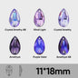 Paarse Strass Steentjes Platte Achterkant - Glas Kristal voor Kleding & Tassen DIY