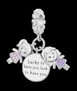 925 Sterling Zilveren Bedel 'Mom Love' - Perfect Cadeau voor Moederdag en Verjaardag