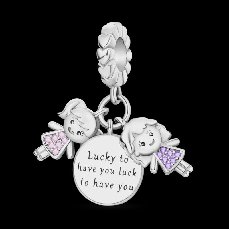 925 Sterling Zilveren Bedel 'Mom Love' - Perfect Cadeau voor Moederdag en Verjaardag