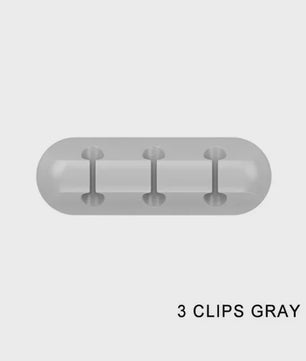 Universele Kabel Organizer Clips - Houd uw Bureau Netjes en Georganiseerd