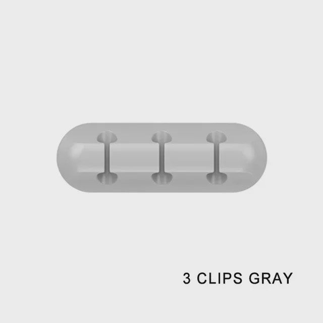 Universele Kabel Organizer Clips - Houd uw Bureau Netjes en Georganiseerd