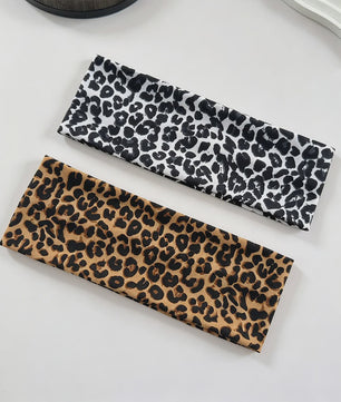 Elastische Dames Haarband met Panterprint - Stijlvol & Comfortabel voor Sport, Yoga en Dagelijks Gebruik