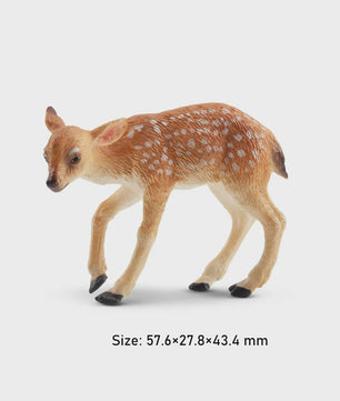 Toymany Camel Kalf Miniatuur Dier Model - Realistische Speelgoedfiguur voor Kinderen & Taartdecoratie