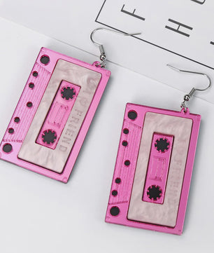 Unieke Acryl Statement Oorbellen - Vrouwen Trendy Party Sieraden