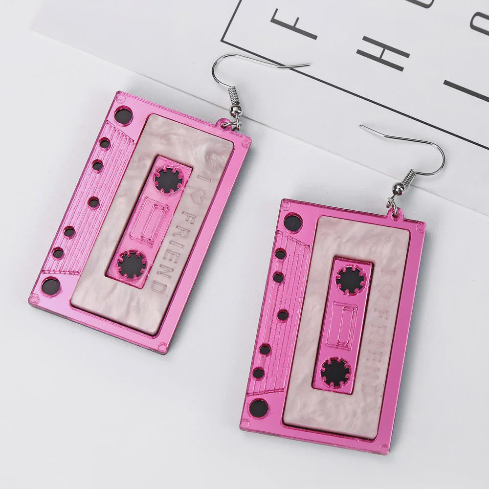 Unieke Acryl Statement Oorbellen - Vrouwen Trendy Party Sieraden