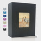 Linnen Fotoalbum voor 600 Foto's 4x6 inch met Venster & Horizontale/Verticale Insteekvakken